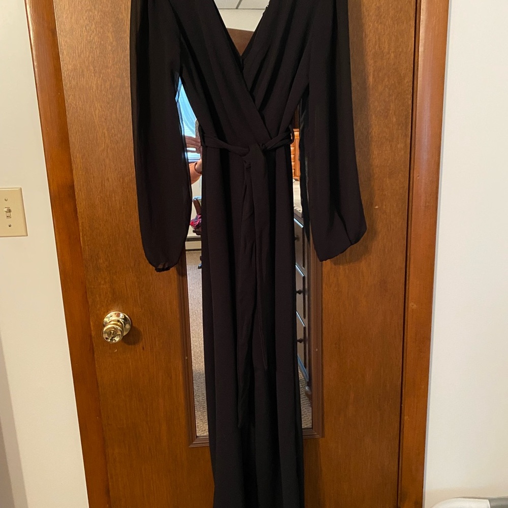 Black jumpsuit